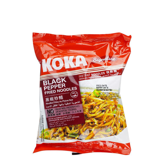 Koka Instant Noodles Black Pepper  85g
