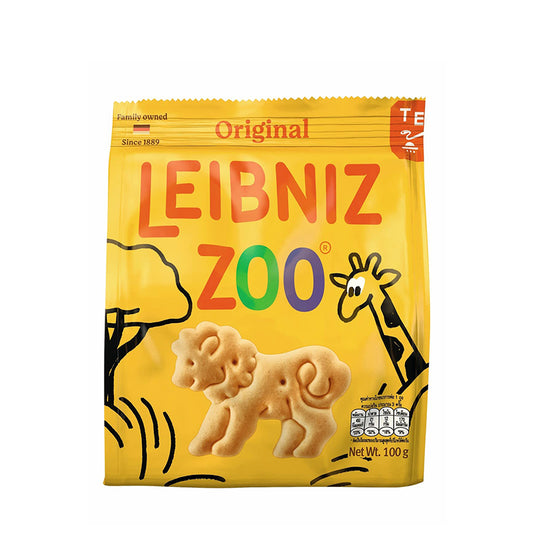 Bahlsen Leibniz Zoo Original Biscuits 100g